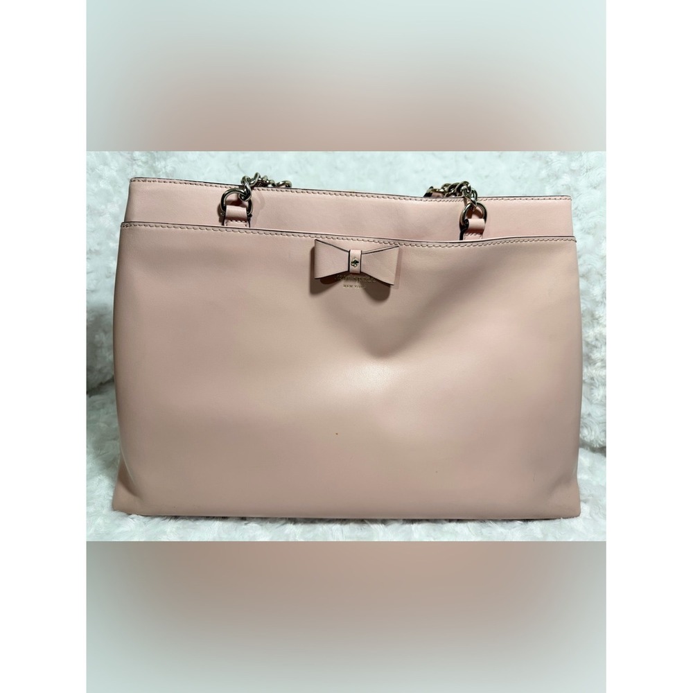 Kate Spade‎ Maryanne Baldwin Street "Rosy Cheeks" Pink Leather HandBag